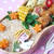 イカフライ＊スヌーピーde昼寝ペパーミントパティのお弁当