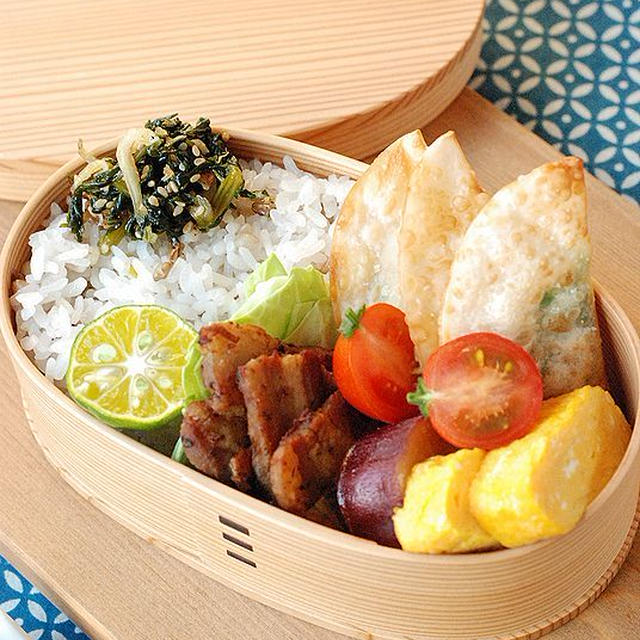 ◆豚バラのカリカリ焼き弁当