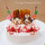 いちごのレアチーズケーキ＊ひなまつりケーキ2014、ちぃと旦那の関係