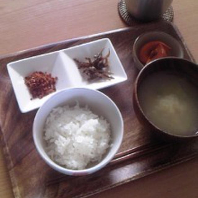 和な朝ごはん♪