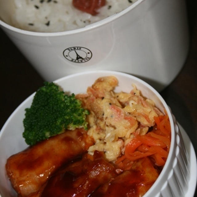10月6日　　厚揚の豚バラ巻き焼きランチ