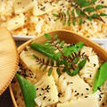 ■朝ご飯【竹の子の炊き込みご飯】創味つゆでお味シミシミ♪