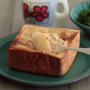 休日ブランチ　ハニーバターきな粉トースト