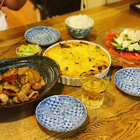 晩ごはん記録★パン耳キッシュ