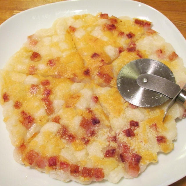 【料理番外編】もちピザ