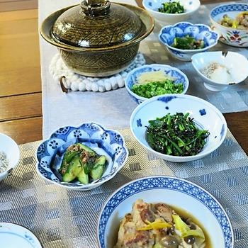 美味食卓1～鶏の治部煮風、湯豆腐…＆ちょっとお知らせ
