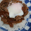 4月16日　　焼肉温玉のせごはん