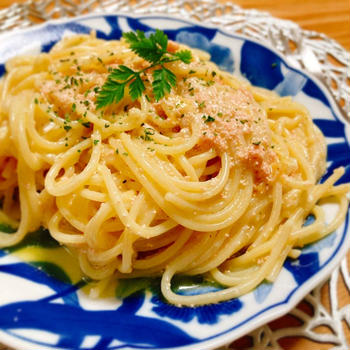 忙しかった仕事始めの日の晩ご飯はパスタ！