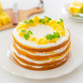 【レシピ】パイナップルのネイキッドショートケーキ♡
