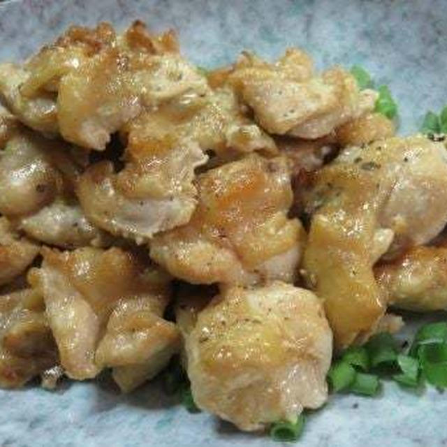 トースターで簡単美味♪　鶏もも肉のオイマヨ焼き