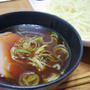つけ麺！な晩ごはんと、食後のデザート