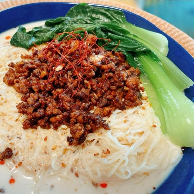 冷やし豆乳坦々麺 レシピ・作り方