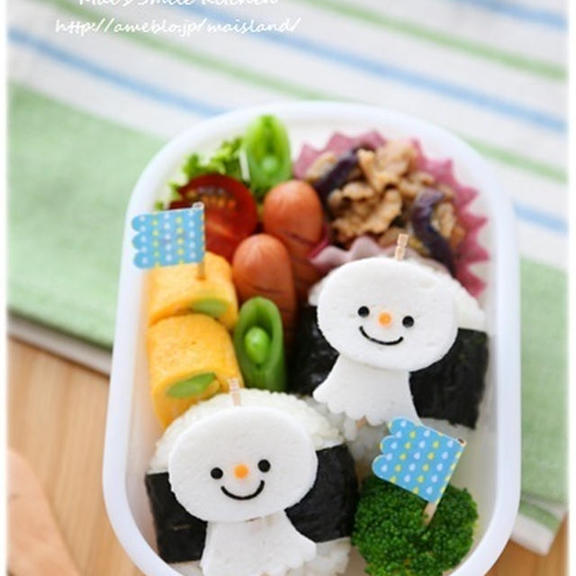 【てるてる坊主くんのお弁当】