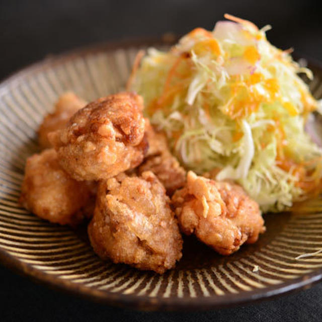 「お盆前の唐揚げ丼」