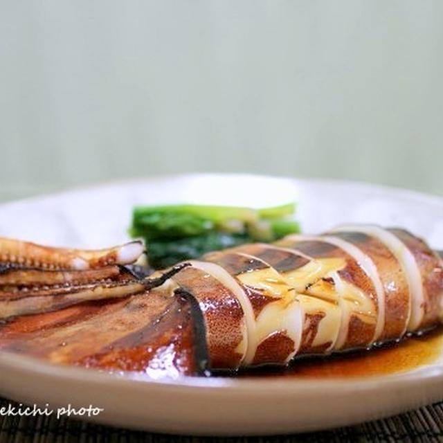 香ばしさがたまりません「するめいかの姿焼き」＆「オットギ・熱カップラーメン」食べてみました