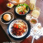 パスタなメニュー♡　ラタトゥイユ活用術♪～具沢山ナポリタ～ン風。　と、本日のわんこ。
