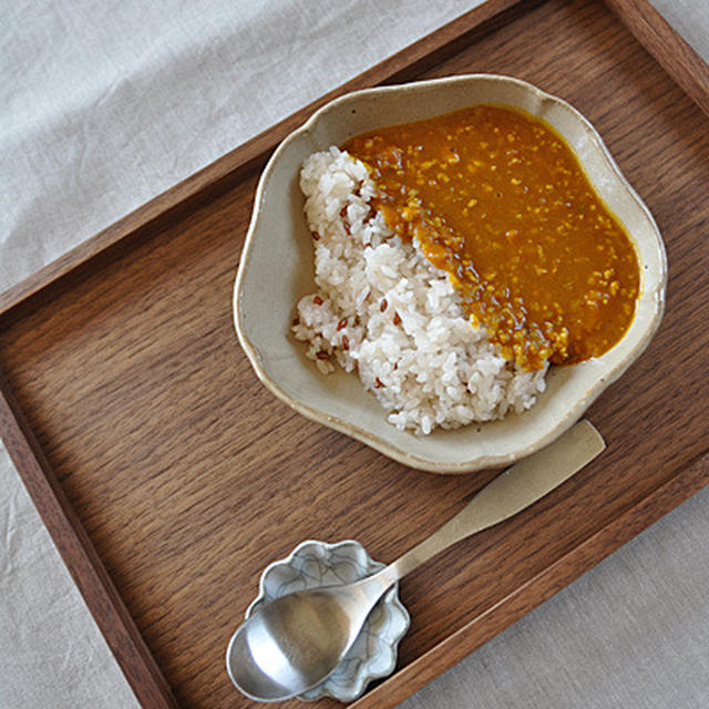 ランチ：かぼちゃカレー