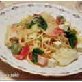 春野菜とクリームチーズのパスタ♪ by Junko さん
