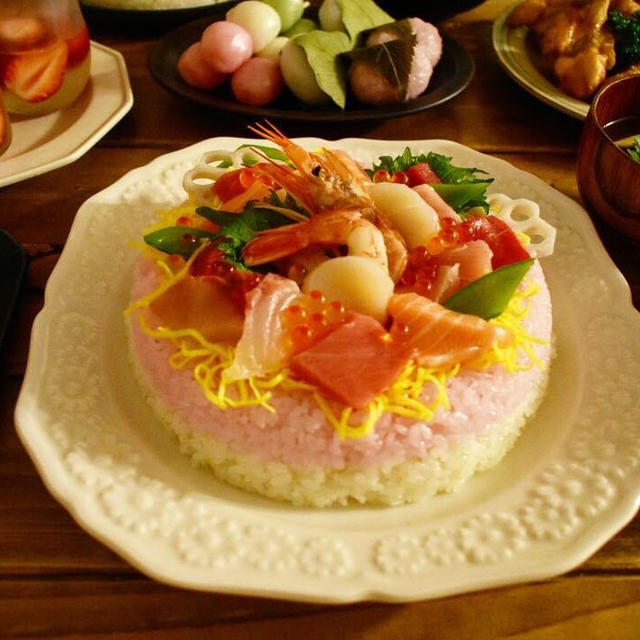 【おうちごはん】ひな祭り。