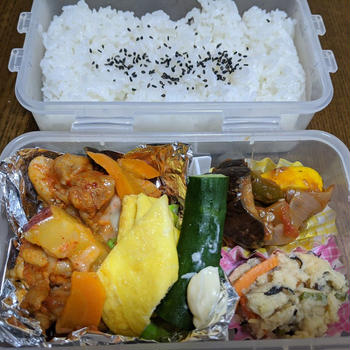 今日の弁当