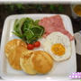 カフェ風★ヨーグルトパンケーキモーニング(レシピ)