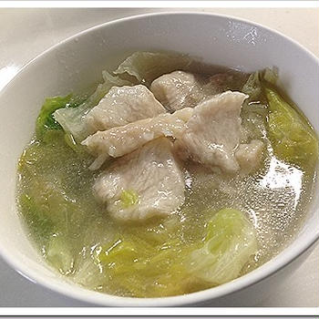 鶏胸肉スープレシピ【簡単】驚くほど柔らかくする方法