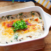 包丁いらずで簡単！コクうまなのに太らない「豆腐のしそグラタン」の作り方