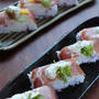 スモーク生ハムとチーズのサラダすし♪ケーキ感覚で楽しいＳＵＳＨＩ