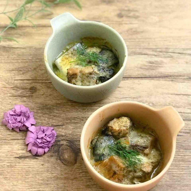 【レシピ】鯖缶でディルマヨグリル