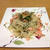しゃけときのこの梅シソ風味パスタ