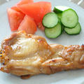 【今日の献立】鶏肉がしっとりジューシー“魚焼きグリル”で簡単「鶏肉の甘辛焼き」
