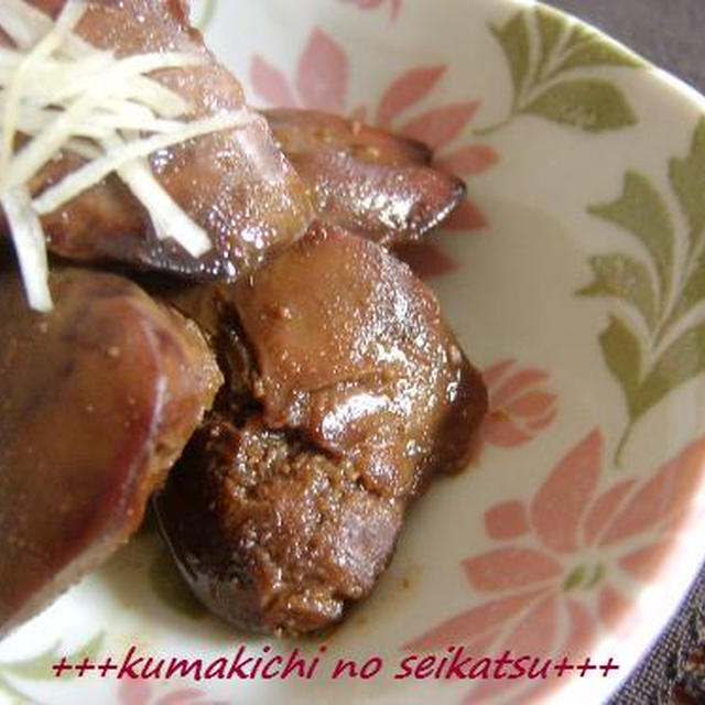 ●レバーの甘辛煮☆生姜でサッパリ♪