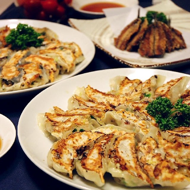 海苔入り＆大葉入り餃子
