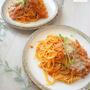 【レシピ】蟹缶で、蟹のトマトクリームパスタ