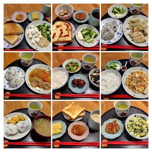 6月1日（日）～6月7日（土）の食事