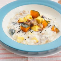 【モニター】今日は豆乳の日！芋栗南瓜の豆乳発芽玄米がゆ