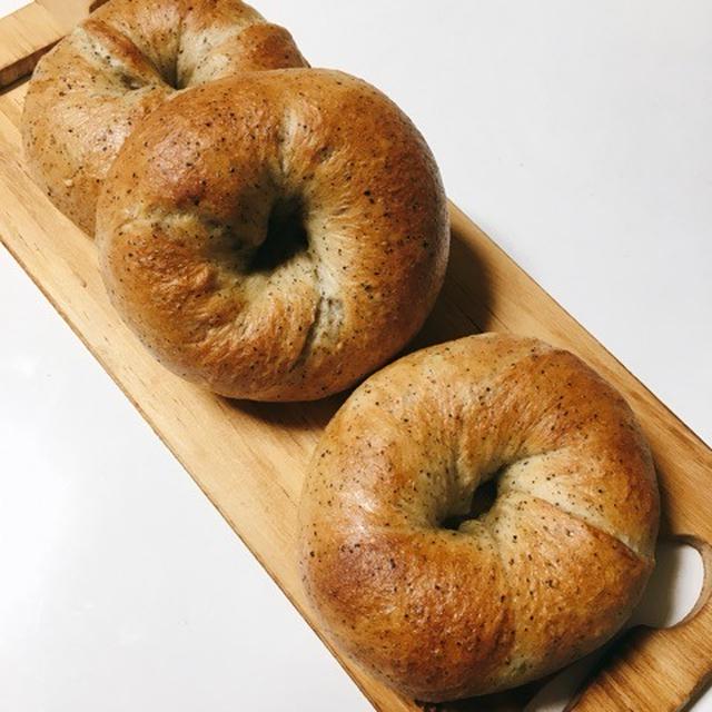ほうじ茶ベーグル