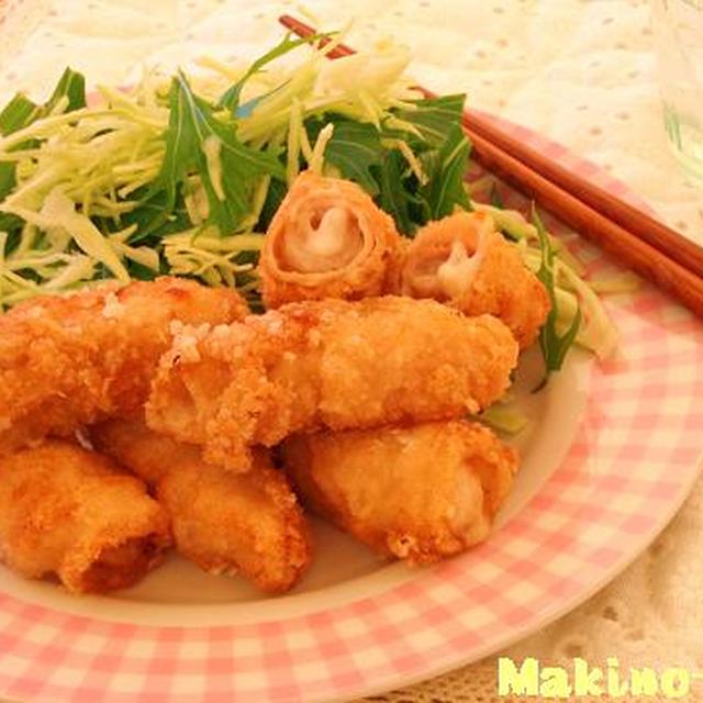 ホワイトロール豚のから揚げ☆