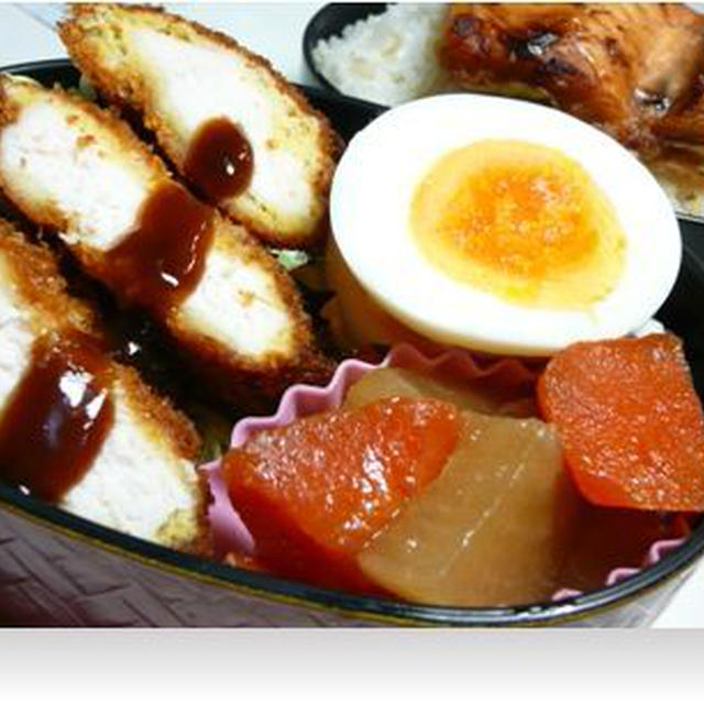 ０１０７☆チキンカツお弁当♪