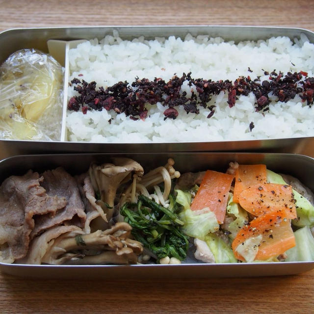 すきやき弁当。