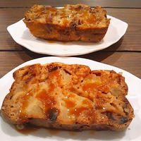 りんごとデーツのパウンドケーキ（卵なし！水分はりんごのみ！）