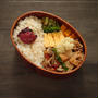 1699個目の2020/2/10のパートナーの相棒のボリューミーお弁当【#お弁当】