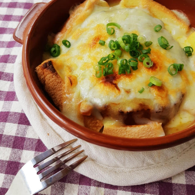 たった5分で本格的なハンバーググラタンパン