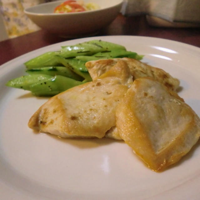 クミンの香り＊チキンのカレーソテー＊の晩ごはん