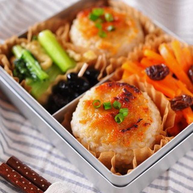 玄米の味噌焼きおにぎり