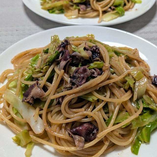 ホタルイカのパスタ