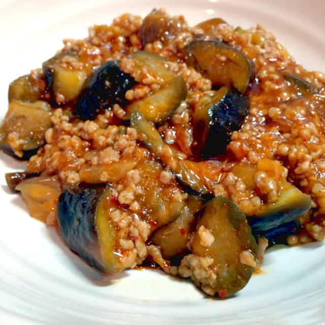 キムチ麻婆茄子定食