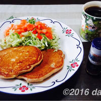 米粉でつくるスパイスパンケーキ ナツメグとシナモンの香りで食欲増進！