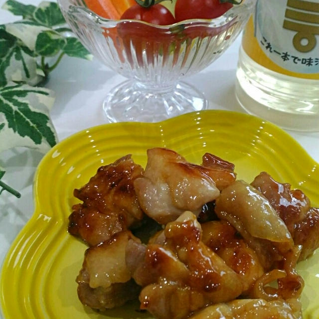 ミツカン『カンタン酢』で鶏の甘酢照り焼き、絵の具セット、お友達がうちへ。
