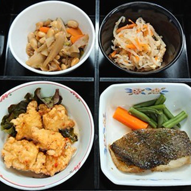 カレイのバターソテー弁当